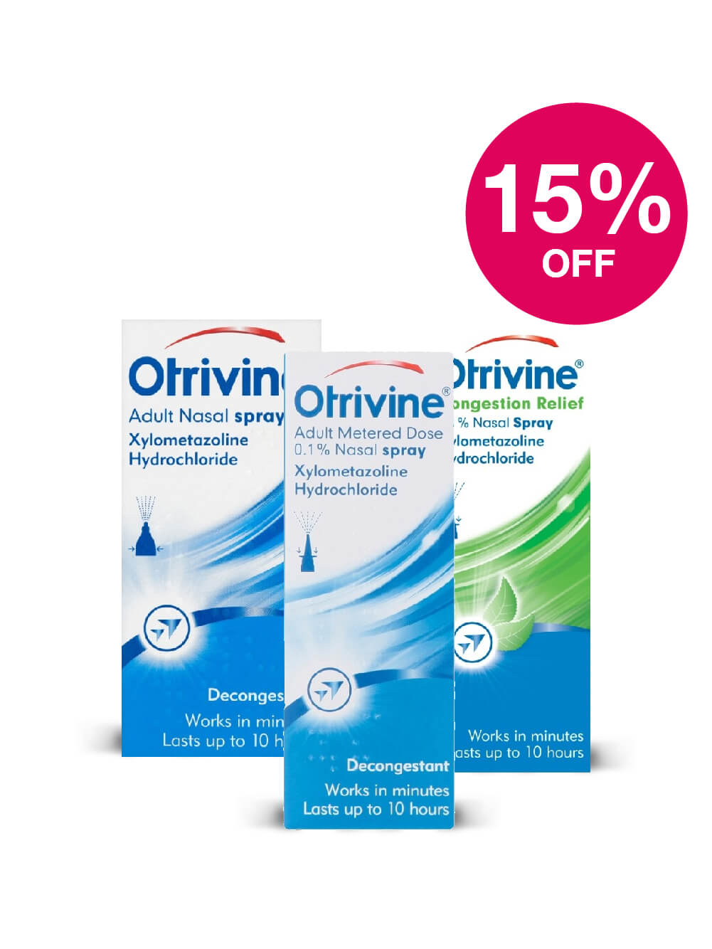 Save 15% on Otrivine